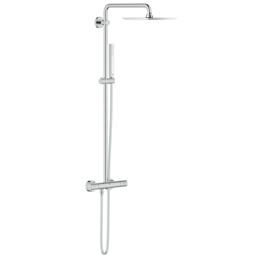 Душевая система с термостатом Grohe Euphoria System Chrome (26187000)