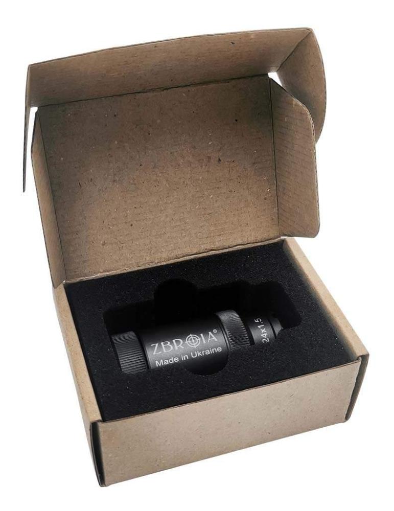 Пламегаситель Zbroia для AK 74 калибр 5,45 резьба М24x1,5R (050862) - фото 6 Пламегаситель Zbroia для AK 74 калибр 5,45 резьба М24x1,5R (050862) - фото 6