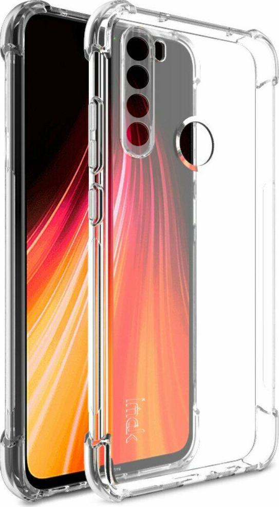 Прозрачный чехол UltraAir MultiCam Xiaomi Redmi Note 8 2021 (усиленный углами) (29468)