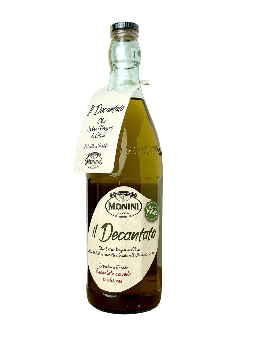 Олія оливкова Monini il Decantato Gusto Morbido перший холодний віджим нефільтрована 1 л (1885403279)