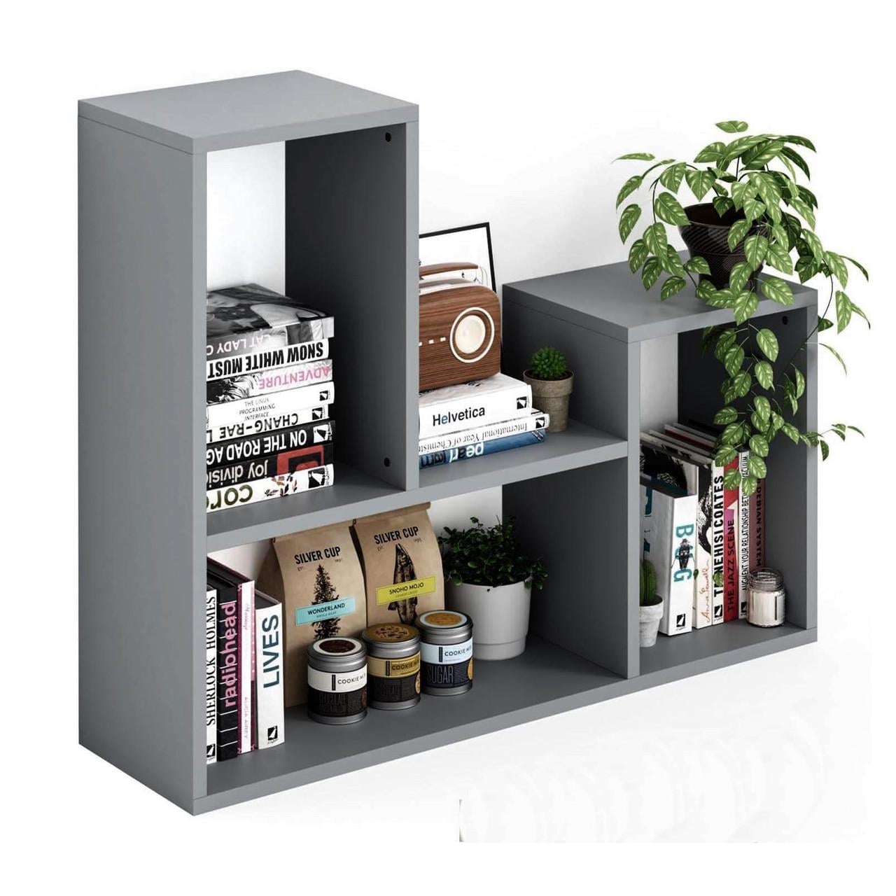 Полка-надстройка настольная из дерева Аурелис маренго (АКД-017819)