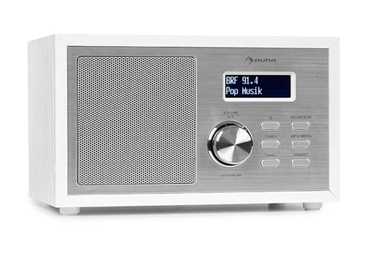 Радиоприемник Auna Ambient DAB+/FM/BT 5.0/AUX-In (10034901)