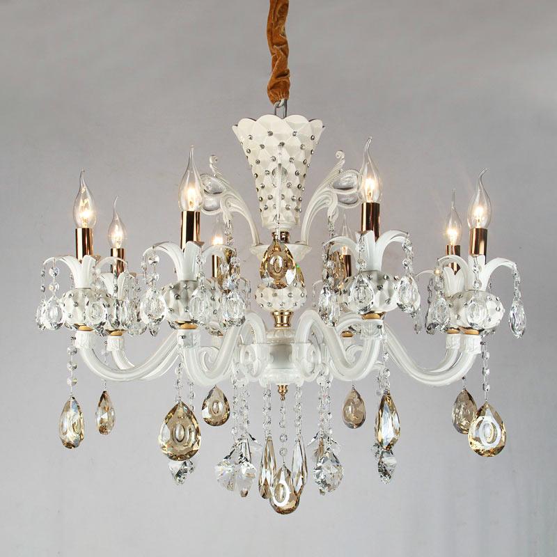 Люстра подвесная свечи Light House ES-15537/8 Белый (9293) Люстра подвесная свечи Light House ES-15537/8 Белый (9293)