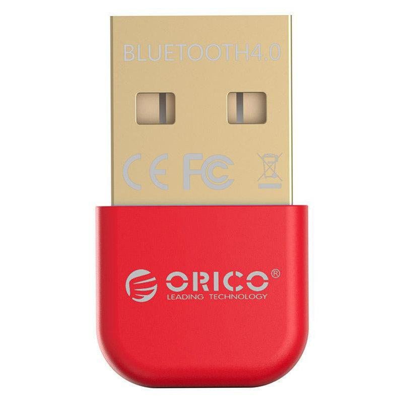 Адаптер USB Orico Bluetooth 4.0 для компьютера Красный (TA-403-RD)