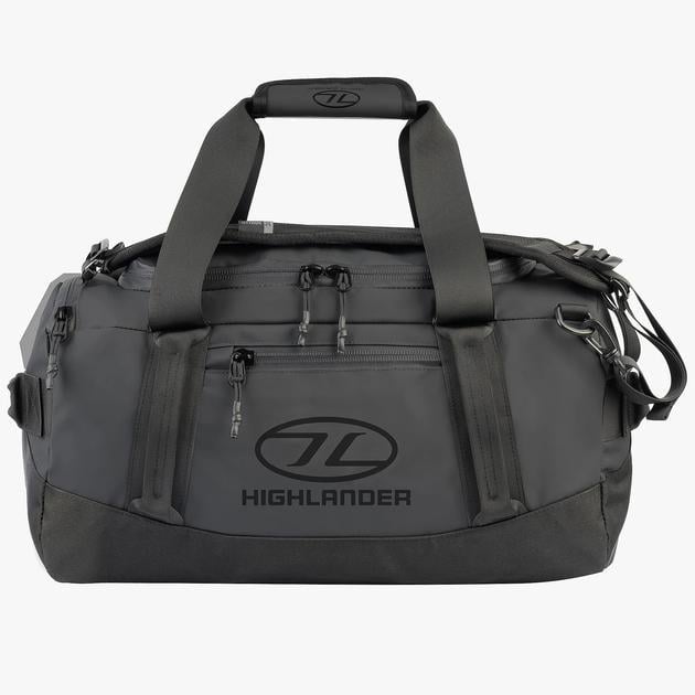 Сумка дорожная водозащитная Highlander Hauler Duffel 30 л Black (931646)