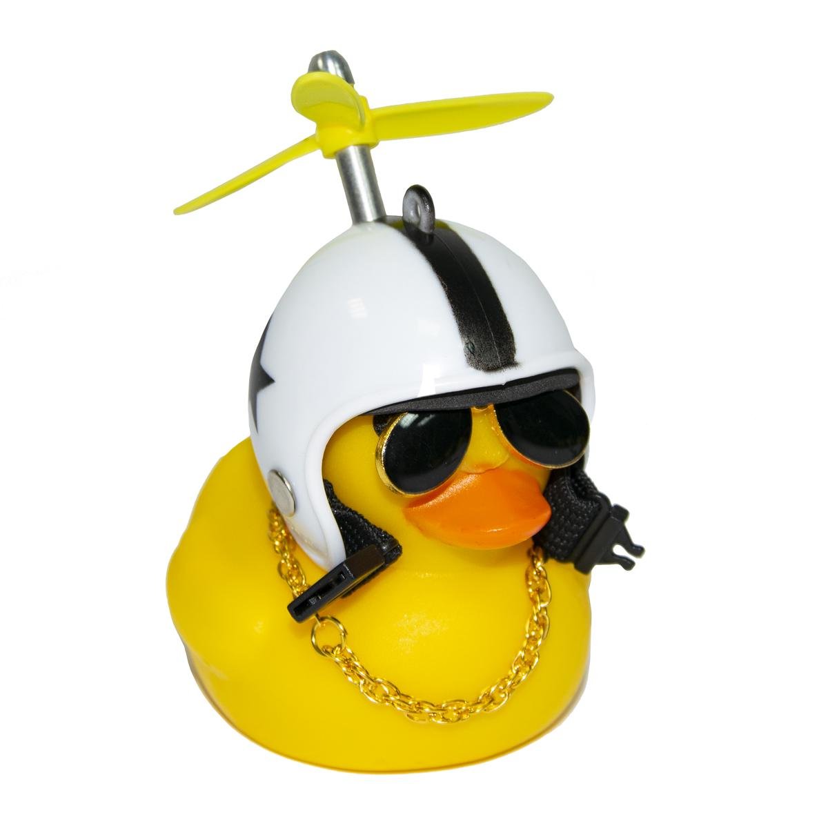 Уточка в машину с очками Red Broken Duck Желтый (1009054-Other-4)