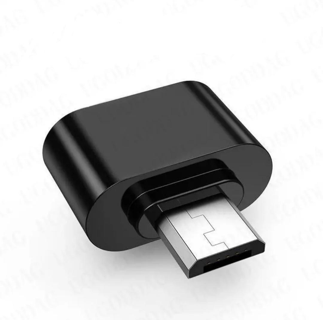 Адаптер Micro-USB для планшетів/ПК/телефонів Black (2435740304)