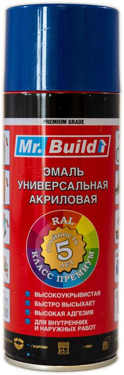 Фарба емалева Mr. Build акрилова 400 мл 5005 Сигнально синій (000027493)