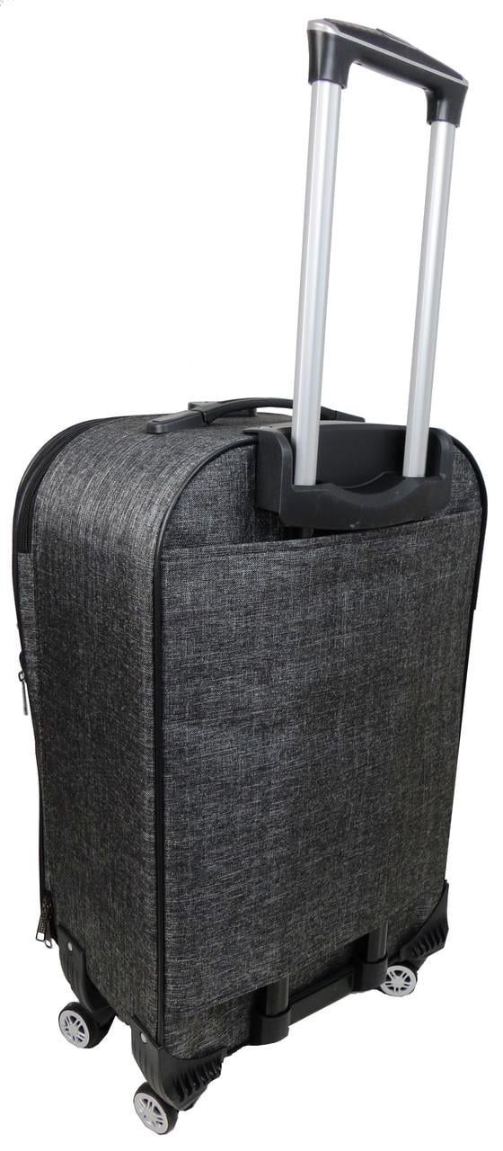 Валіза середня тканинна Gedox М на колесах 67 л Сірий - фото 5 Валіза середня тканинна Gedox М на колесах 67 л Сірий - фото 5