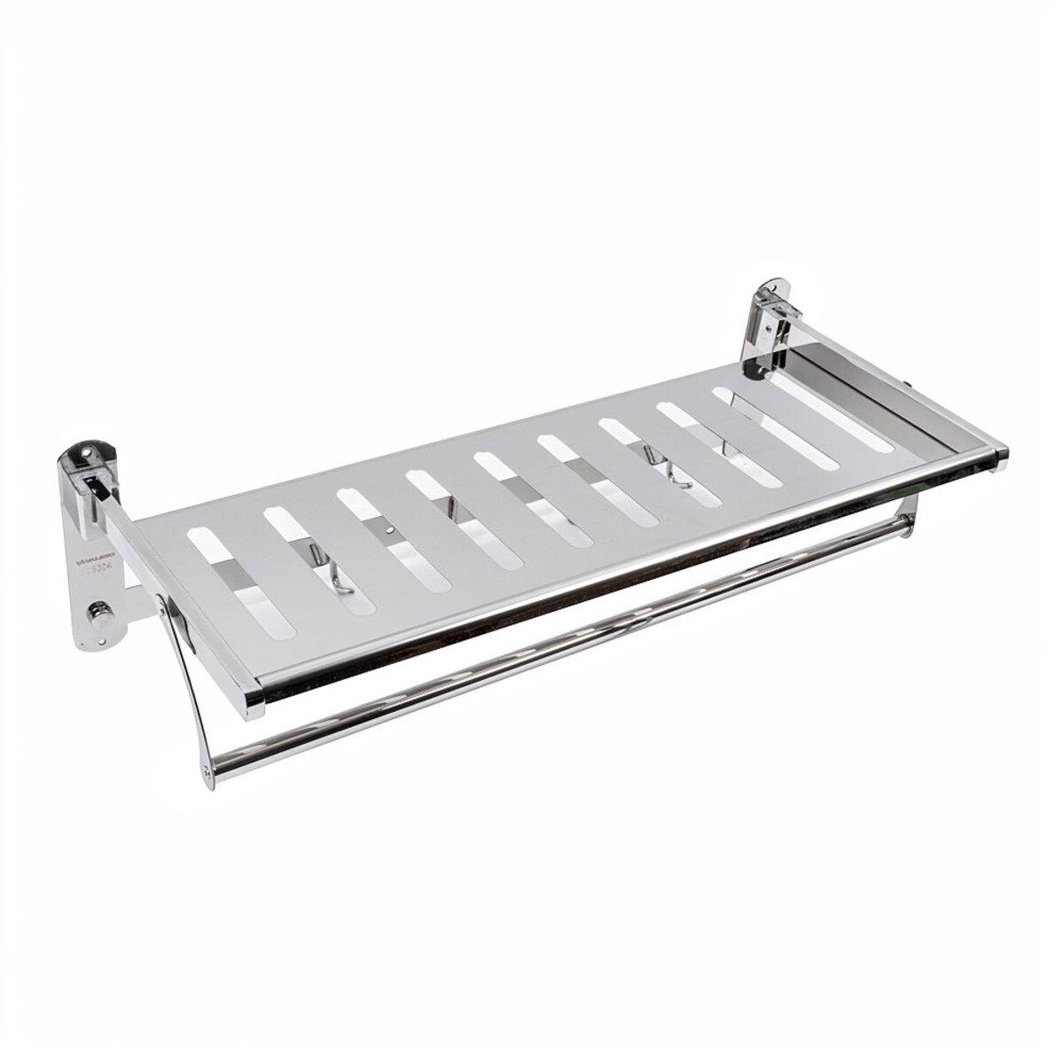 Полиця Valeso NSM 010 для ванної кімнати 60х1х19 см (1122) - фото 2 Полиця Valeso NSM 010 для ванної кімнати 60х1х19 см (1122) - фото 2