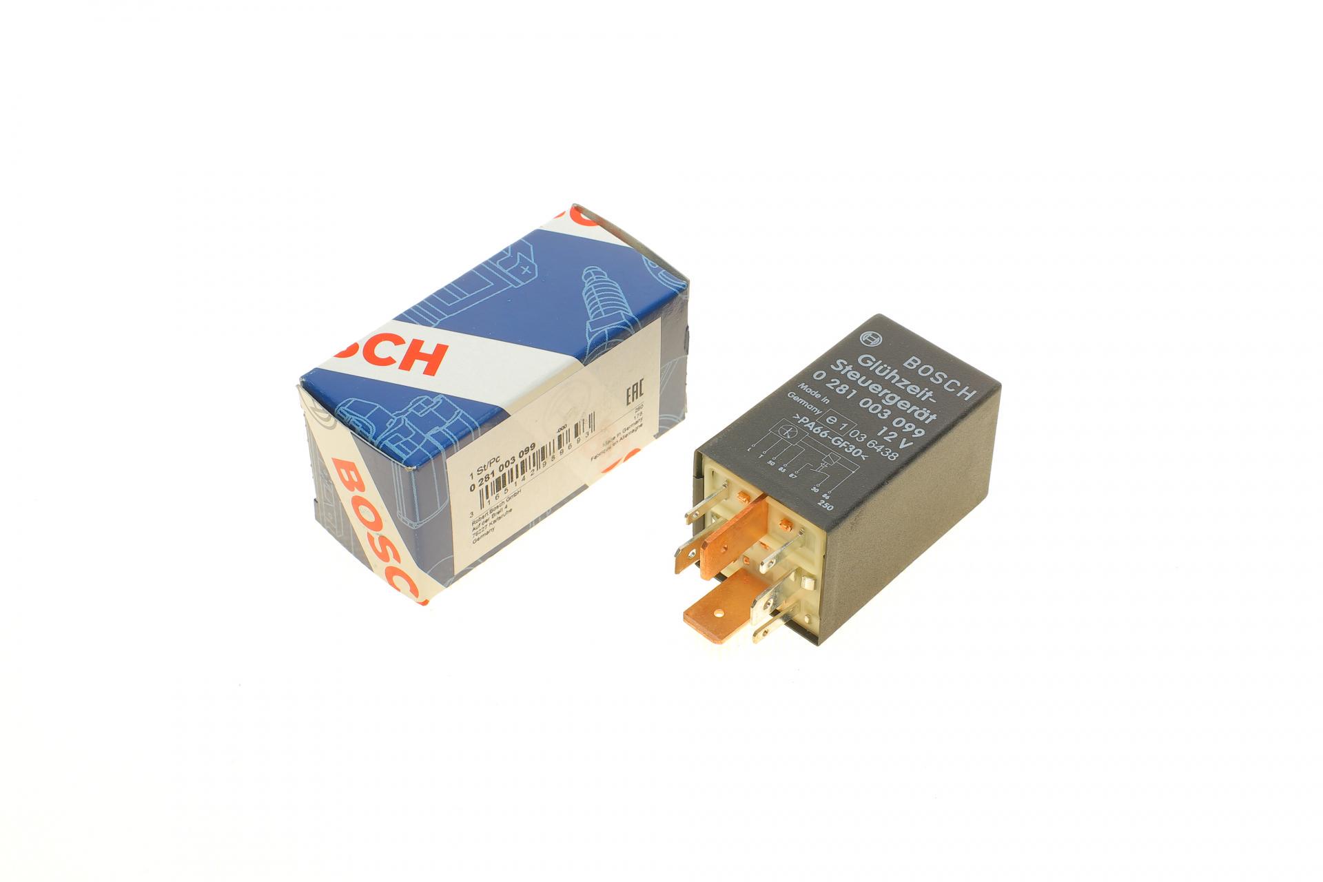 Реле свічок розжарювання VW Caddy 1,6D/VW LT 28-35 2,4D/TD/VW T4 1,9D 78-03- (0 281 003 099)