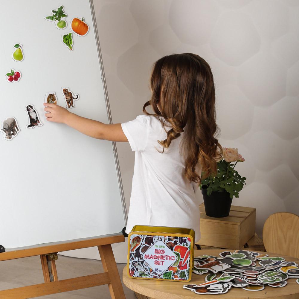 Подарунковий набір магнітів Magdum Дитячий світ 85 магнітів (ML4031-61 EN) - фото 8