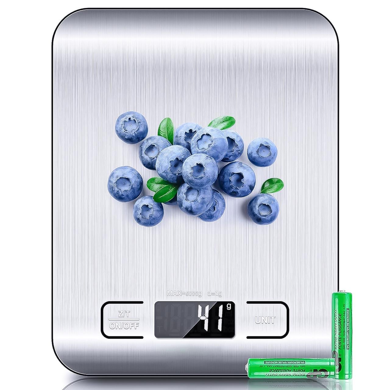 Ваги кухонні електронні uChef SF-2012 з металевою платформою до 10 кг - фото 2