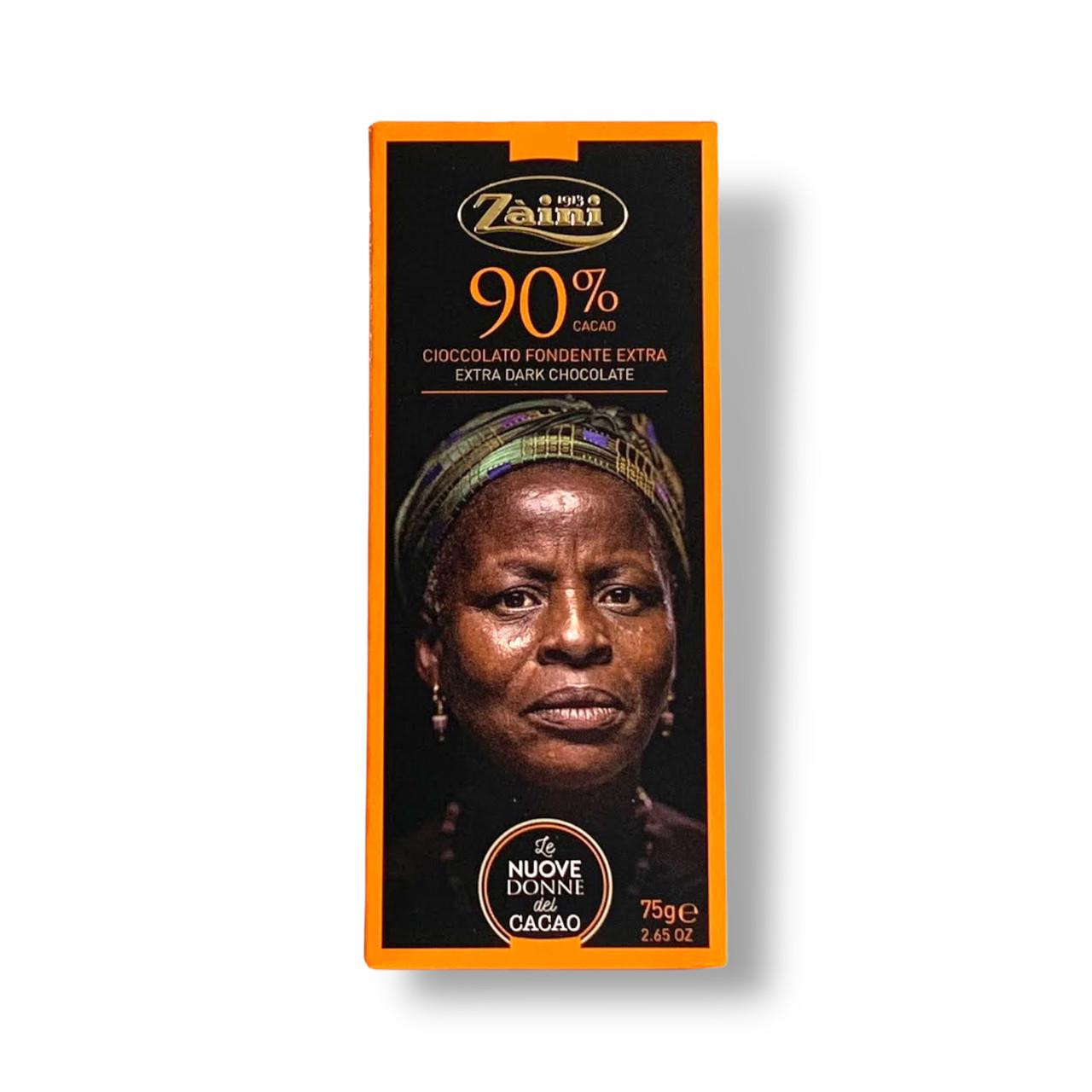 Шоколад черный ZAINI 90% cacao extra dark 75 г (1753650069)
