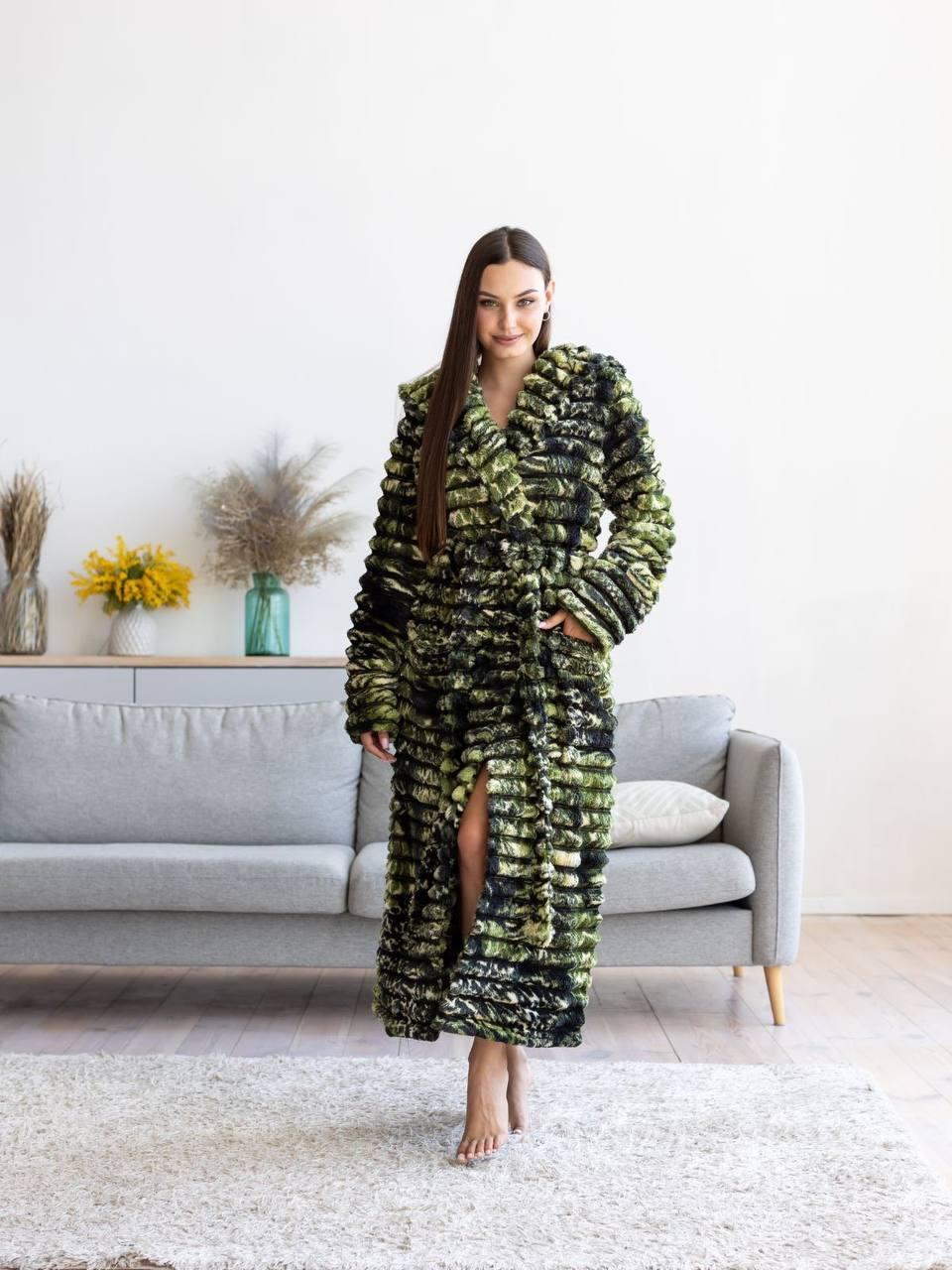 Халат женский махровый Romance Style Woman 20768 Шарпей XXXL (X-0004-XXXL)