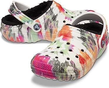 Сабо дитячі теплі Crocs Classic kids Lined Tie Dye Clog Blotched Tie Dye р. 36-37 Різнокольоровий (19512) Сабо дитячі теплі Crocs Classic kids Lined Tie Dye Clog Blotched Tie Dye р. 36-37 Різнокольоровий (19512)