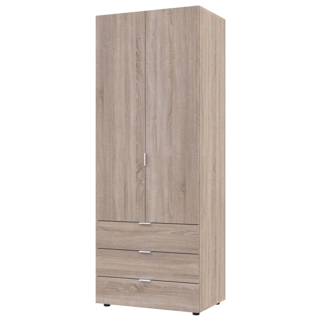 Шафа розпашна Doros Гелар 77,5х49,5х203,4 см Дуб сонома (DRS-011106)