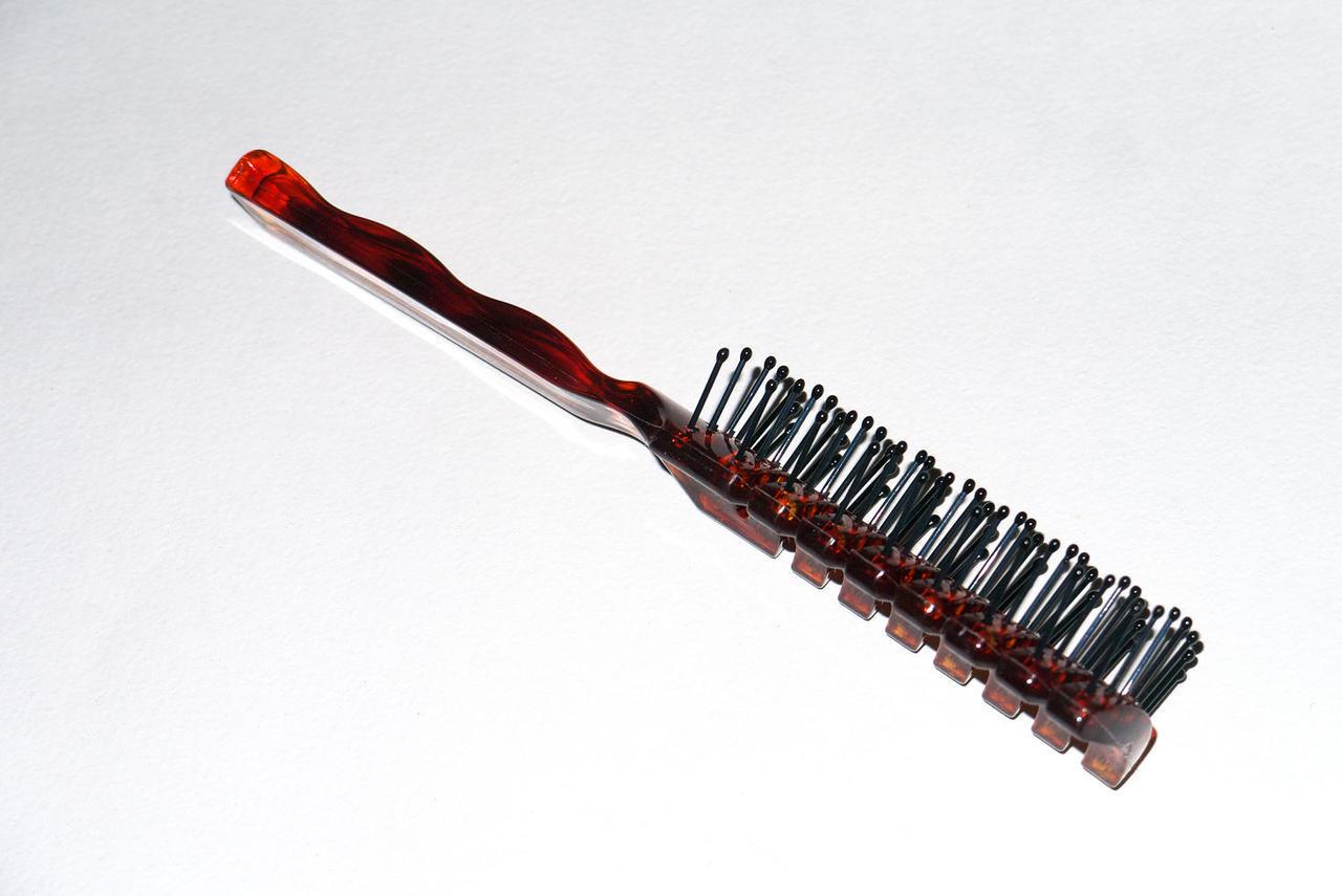 Расческа Фиш для укладки ДенІС professional прозрачный Коричневый (1453070622) - фото 2