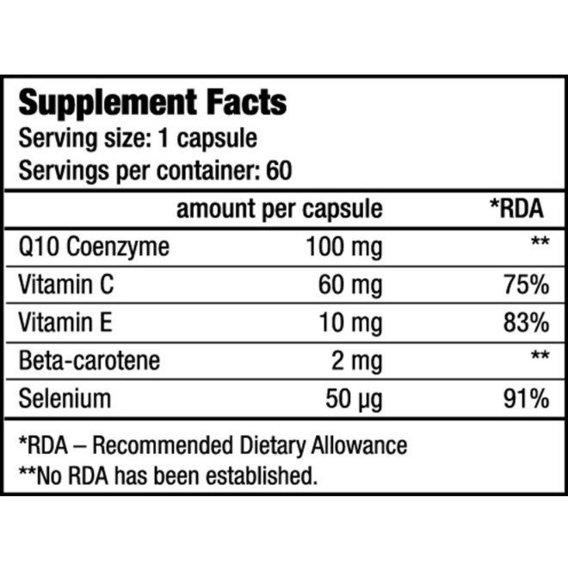 Коэнзим для спорта BioTechUSA H2O Q10 60 Caps - фото 2