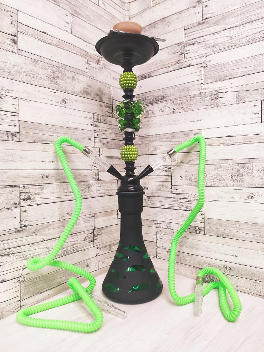 Кальян Hookah Cemal 55 см на 2 персоны Green