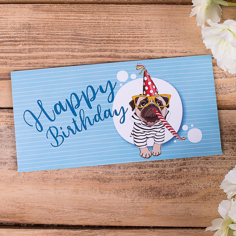 Конверт для денег Happy Birthday (3469-8)