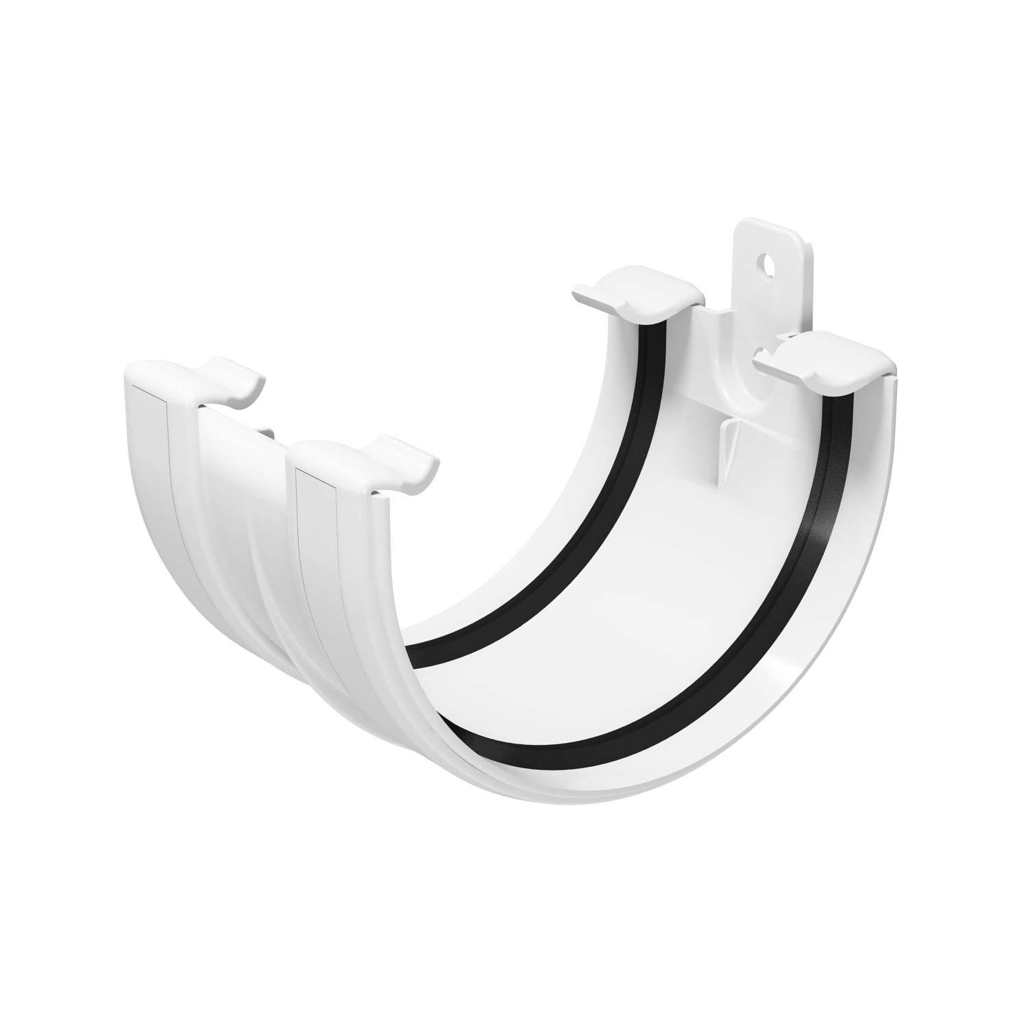 Соединитель желоба REGENAU 125 система Белый (350424039) Соединитель желоба REGENAU 125 система Белый (350424039)