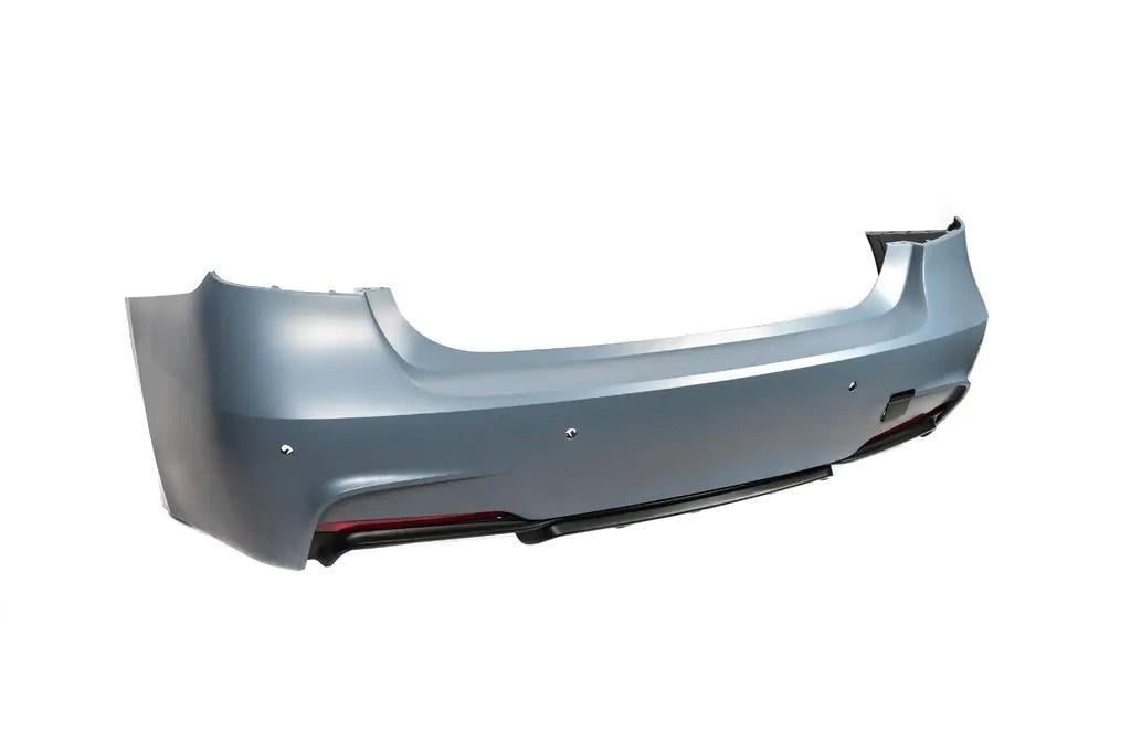 Бампер задний GBT М-Performance для BMW 3 серия F-30/31/34 2012-2019 гг. пластик под покраску (151012)