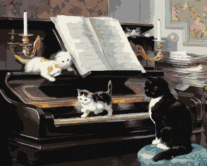 Картина по номерам Идейка Музыканты 40х50 см (КНО4328)