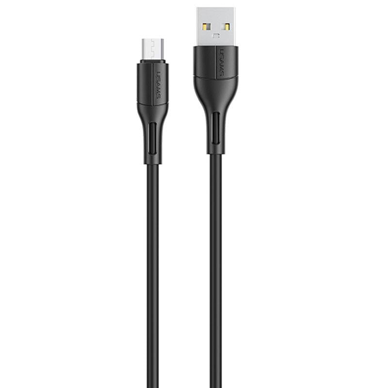 Кабель Usams US-SJ502 U68 USB/MicroUSB 1 м Чорний (00000051935_2) - фото 1