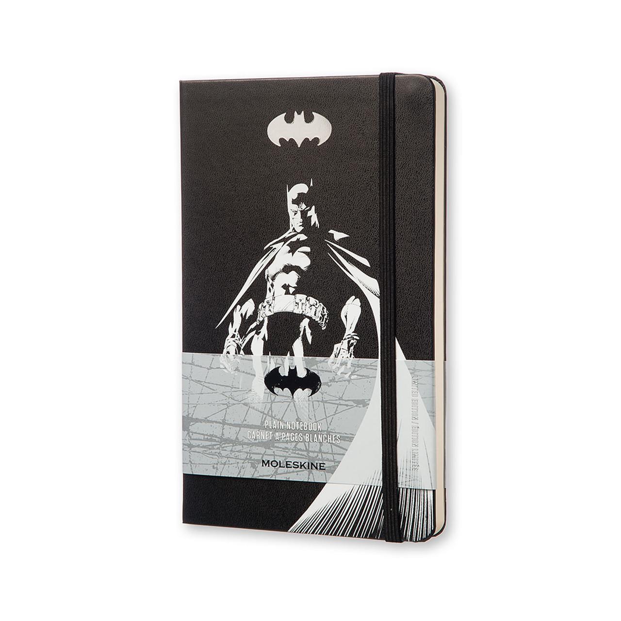 Блокнот Moleskine Limited Batman средний 240 страниц нелинованный 13х21 см Черный