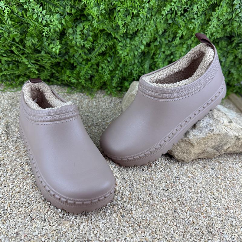 Галоші жіночі сабо пінові Е-001042-3 p. 40 25,5 см Бежевий (117408546)