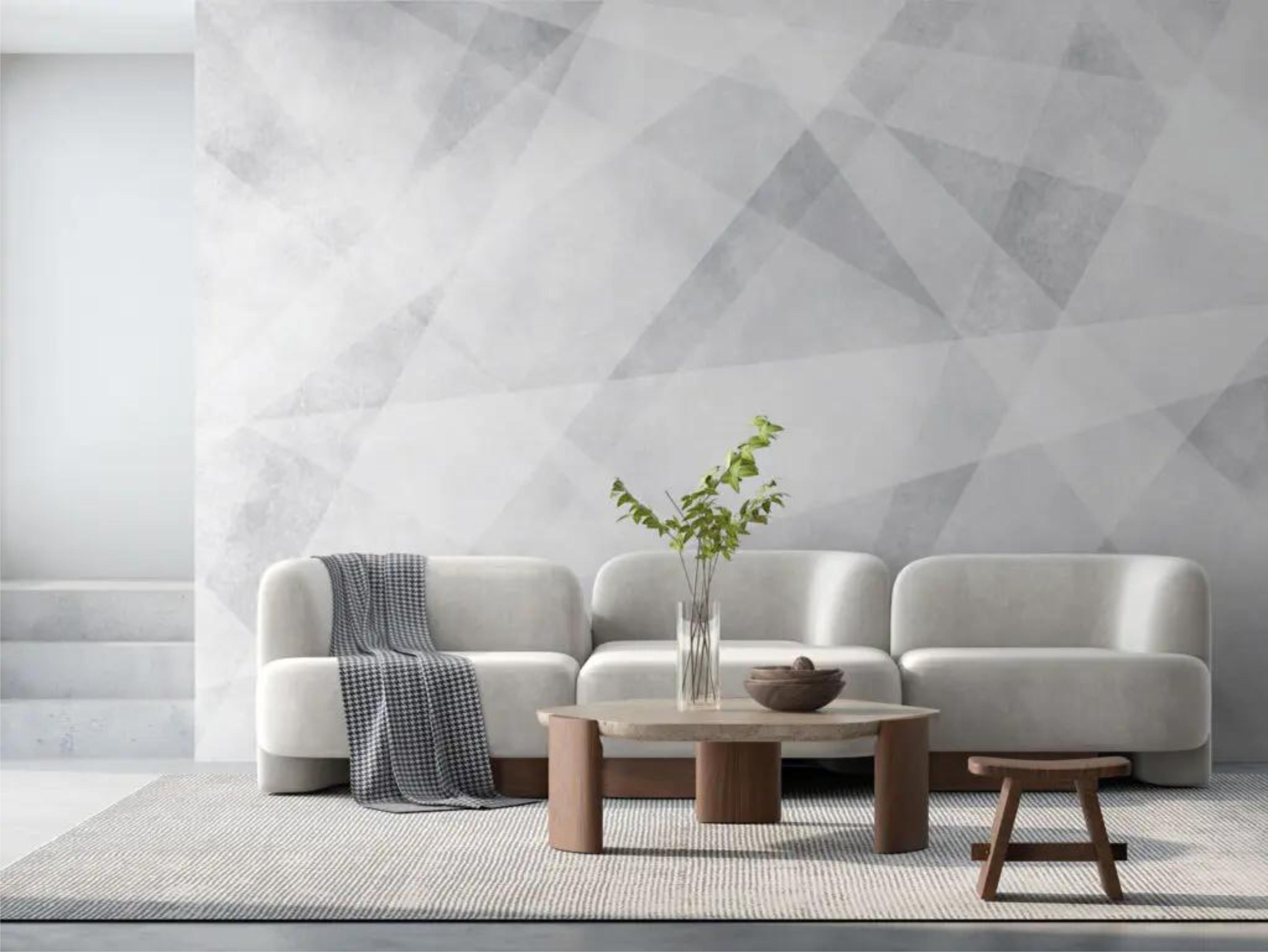 Фотообои Бело-серый фон/Серый (000267)