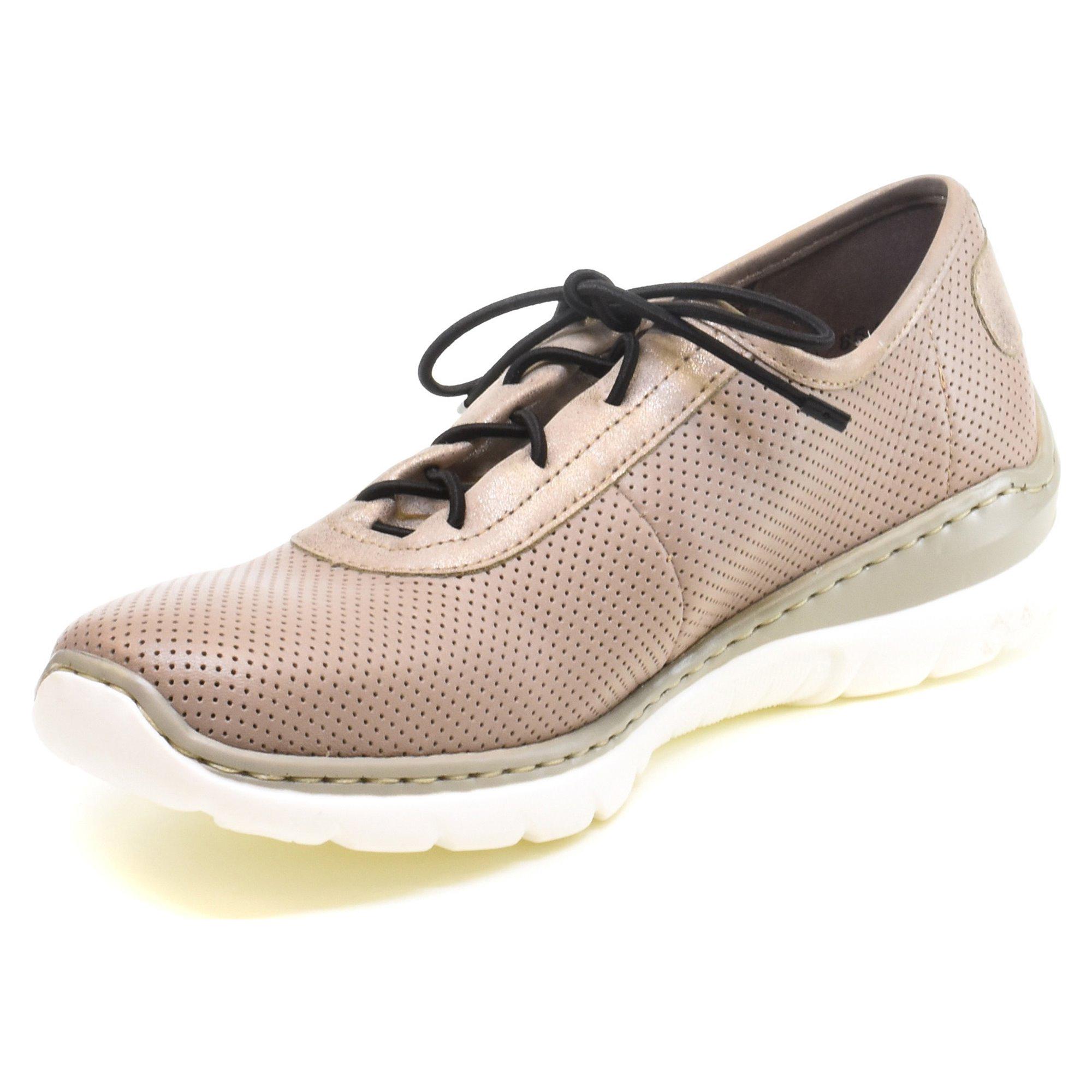 Кроссовки женские Rieker р. 39 Бежевый (089247-39) - фото 3 Кроссовки женские Rieker р. 39 Бежевый (089247-39) - фото 3