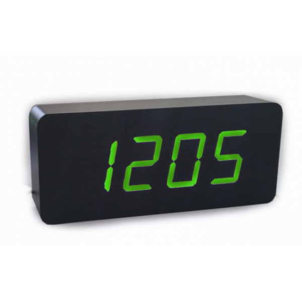 Настольные часы-будильник UKC LED WOOD CLOCK VST-865