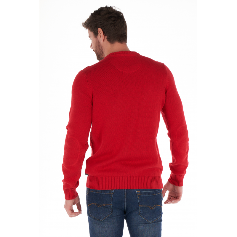 Светр чоловічий Lee cooper 10495523 XL Червоний - фото 2 Светр чоловічий Lee cooper 10495523 XL Червоний - фото 2