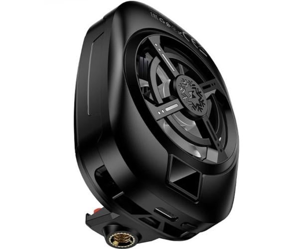 Кулер охолоджувач магнітний Hoco GM76 для смартфонів та планшетів з RGB-підсвіткою Black