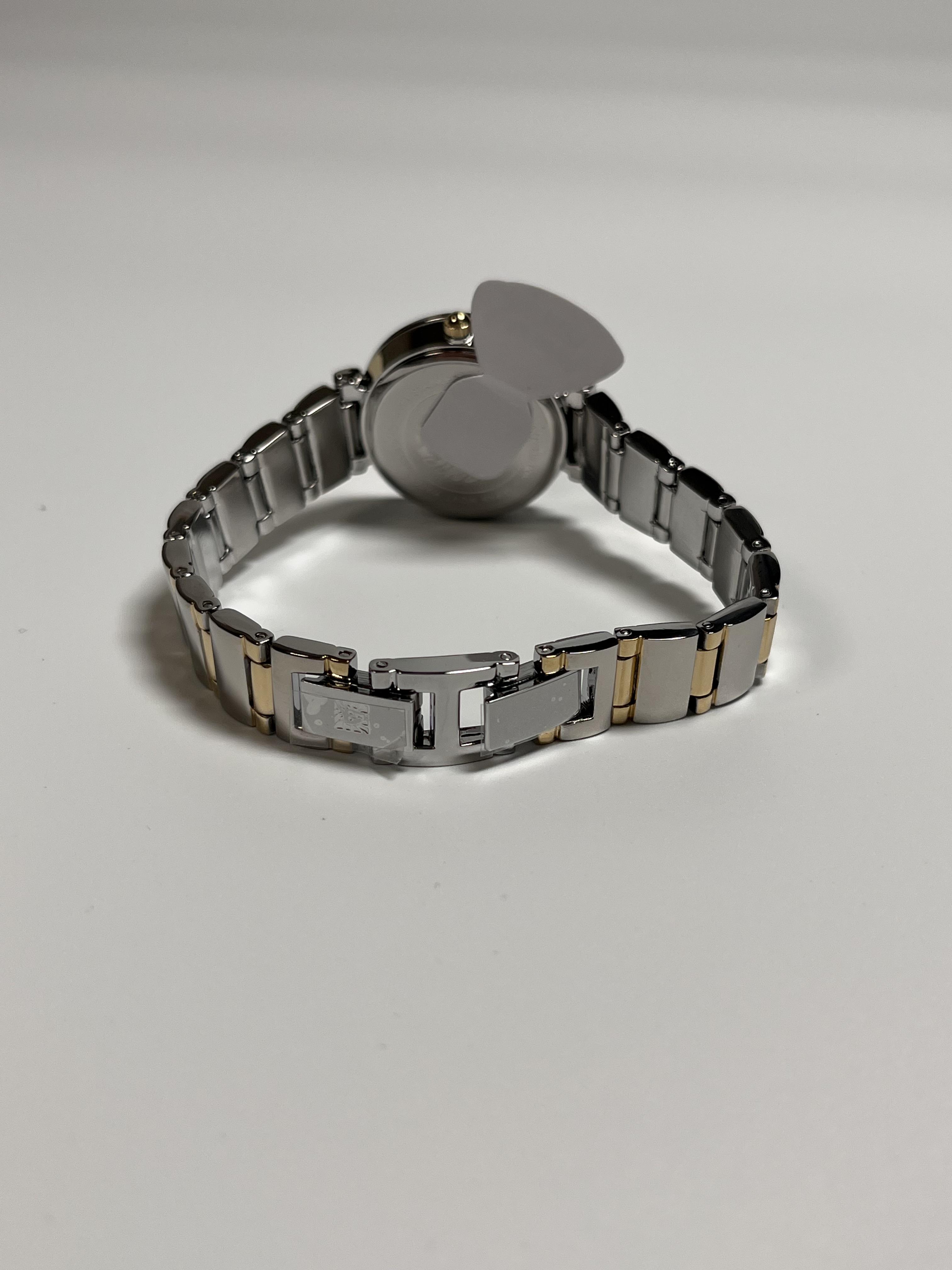 Часы круглые женские Anne Klein AK/2435SVTT (13941489) - фото 5 Часы круглые женские Anne Klein AK/2435SVTT (13941489) - фото 5