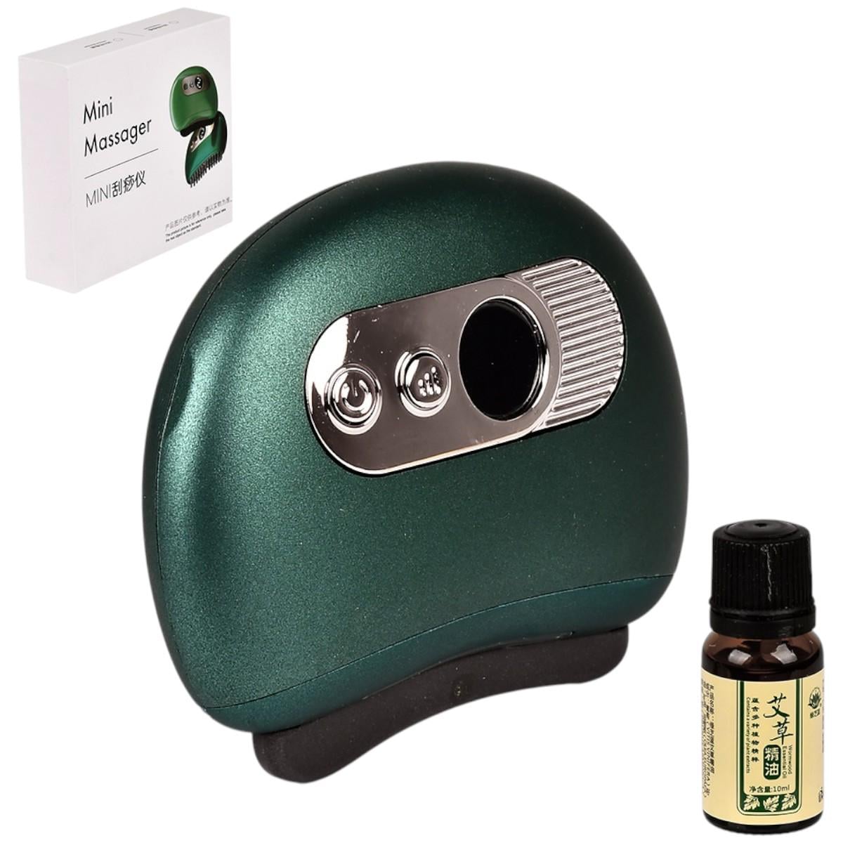 Массажер для лица и шеи со скребком Гуаша Mini Massager (R100163)