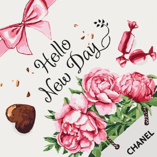 Картина за номерами Идейка Hello new day 40х40 см (KHO5525)