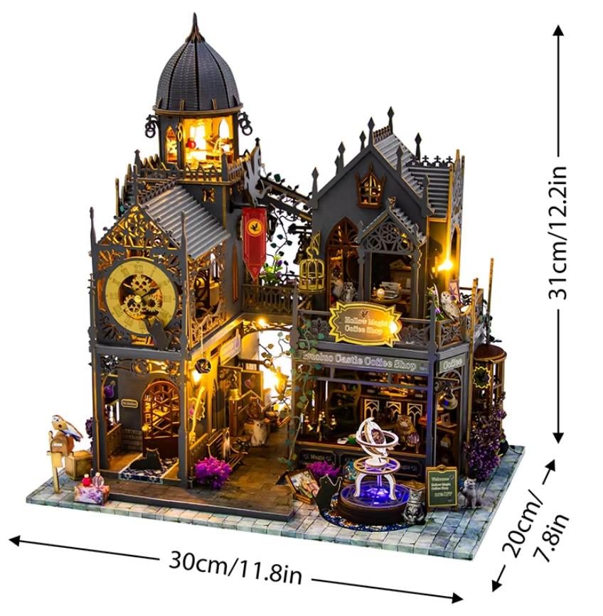 Конструктор-румбокс DIY House Magic Castle 24,5 х19 9х21 7 см (2104618648) - фото 9 Конструктор-румбокс DIY House Magic Castle 24,5 х19 9х21 7 см (2104618648) - фото 9