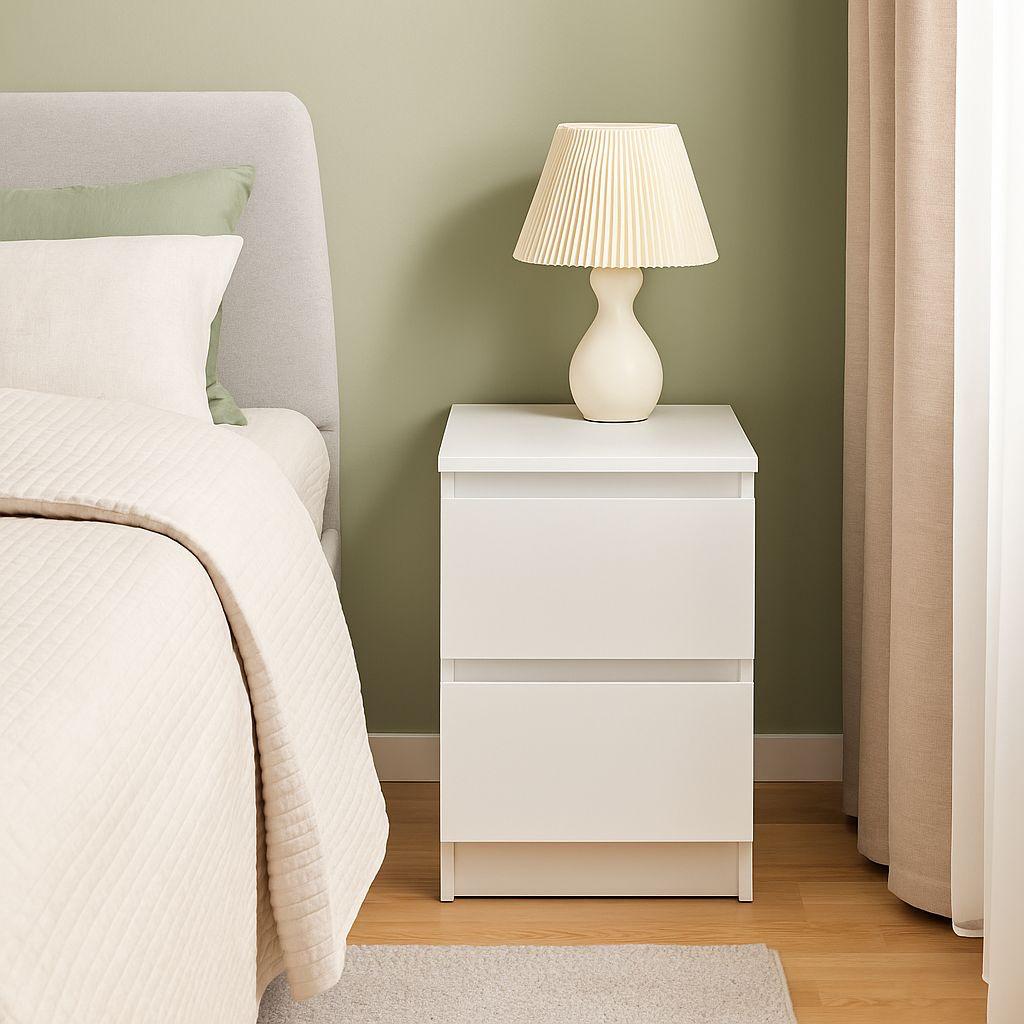 Комод напольный MEBLIBUD ELISA с выдвижными ящиками 35x40x49 см Белый - фото 3 Комод напольный MEBLIBUD ELISA с выдвижными ящиками 35x40x49 см Белый - фото 3