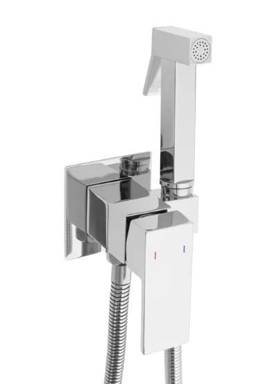 Набор гигиенический со смесителем Rea Fenix Хром (REA-B5126)