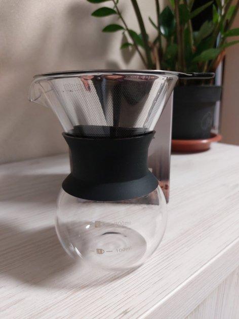 Кавоварка крапельна Frico із багаторазовим сталевим фільтром 200 мл Чорний (336А) - фото 3 Кавоварка крапельна Frico із багаторазовим сталевим фільтром 200 мл Чорний (336А) - фото 3