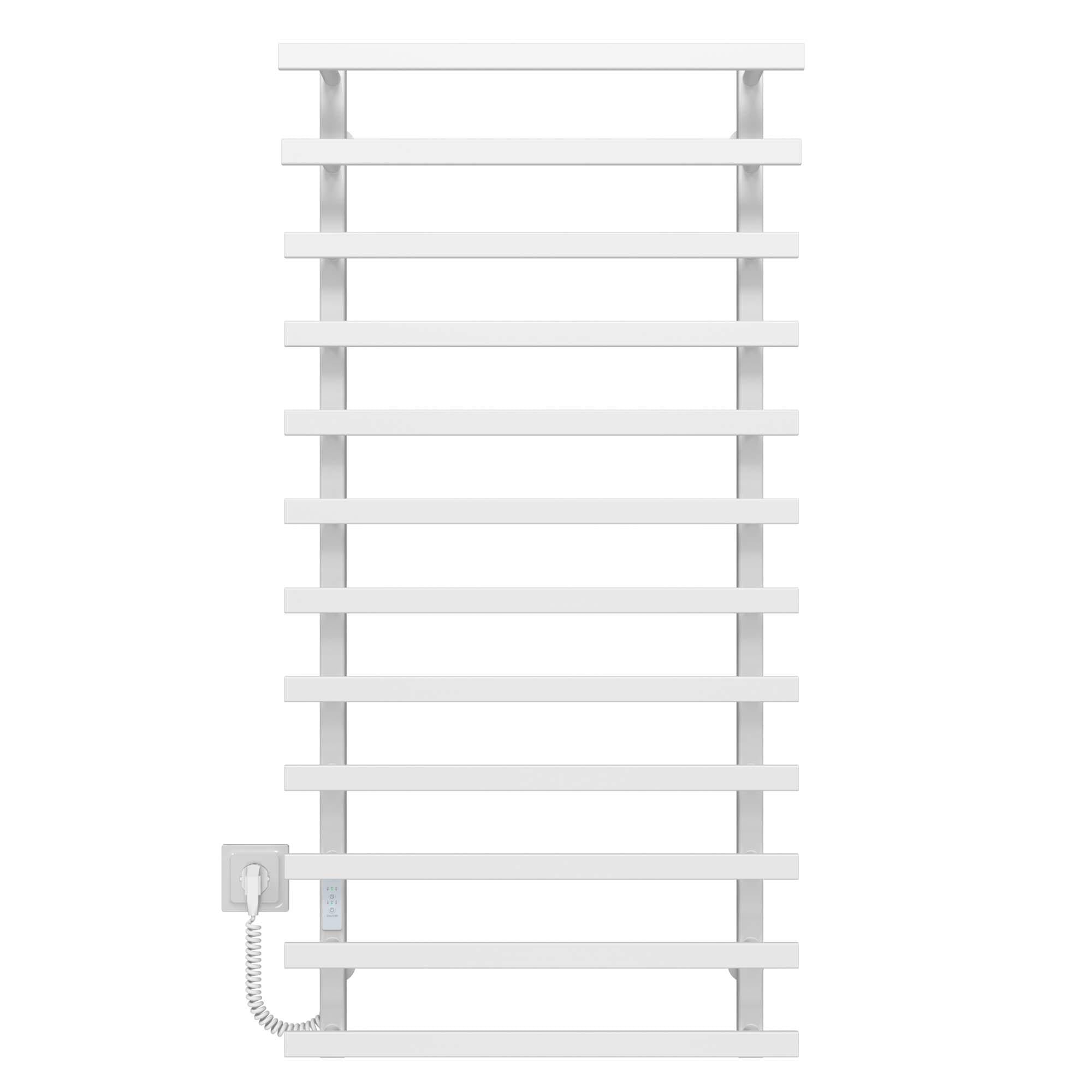 Рушникосушарка електрична Deffi Breeze П12 WD03 ліве підключення нержавіюча сталь 400x1200 см Білий (A.BZ.120.40.12.E.W.L.3)