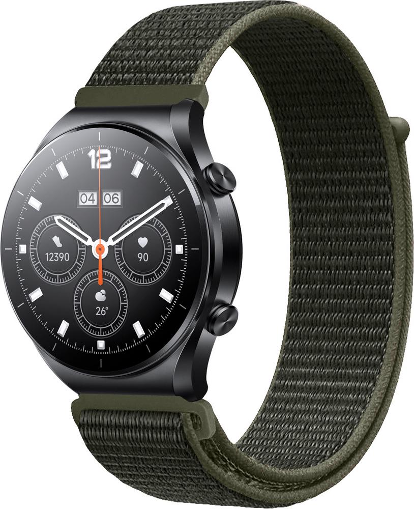 Ремешок нейлоновый Sport Loop для Xiaomi Watch S1 Acttive Khaki (28993-17) Ремешок нейлоновый Sport Loop для Xiaomi Watch S1 Acttive Khaki (28993-17)
