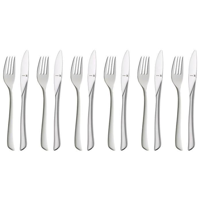 Набор столовых приборов WMF Virginia Cromargan protect® 12 пр. для завтрака