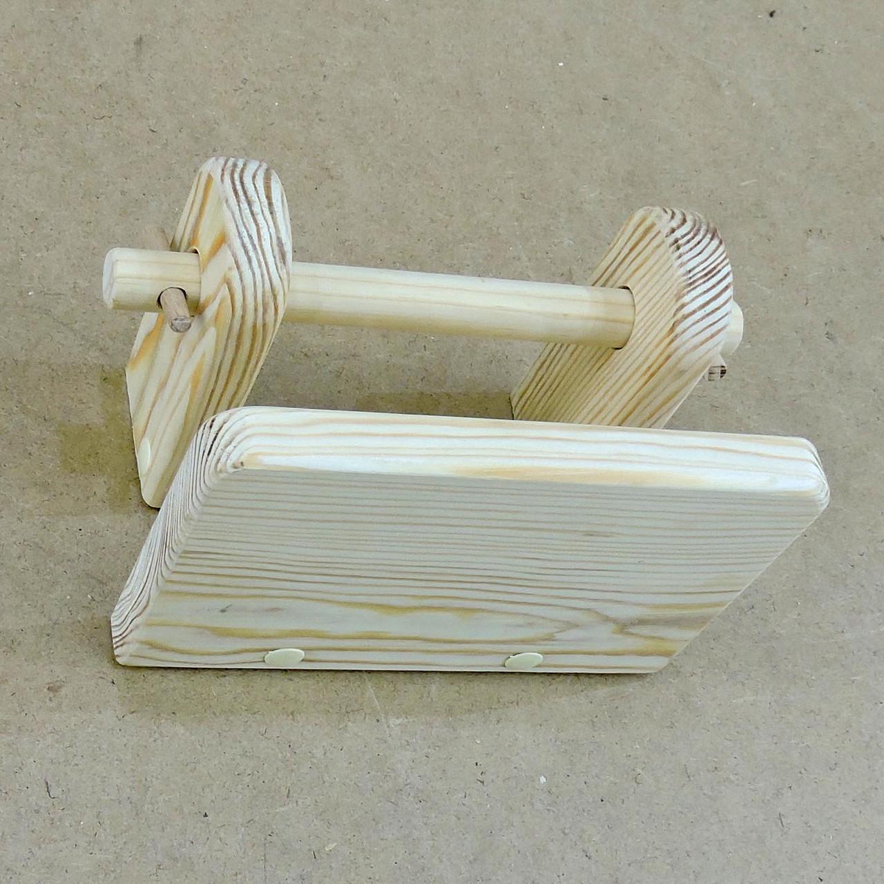 Держатель для туалетной бумаги из дерева Сульфур Бланже (ДТБ-000601) - фото 5