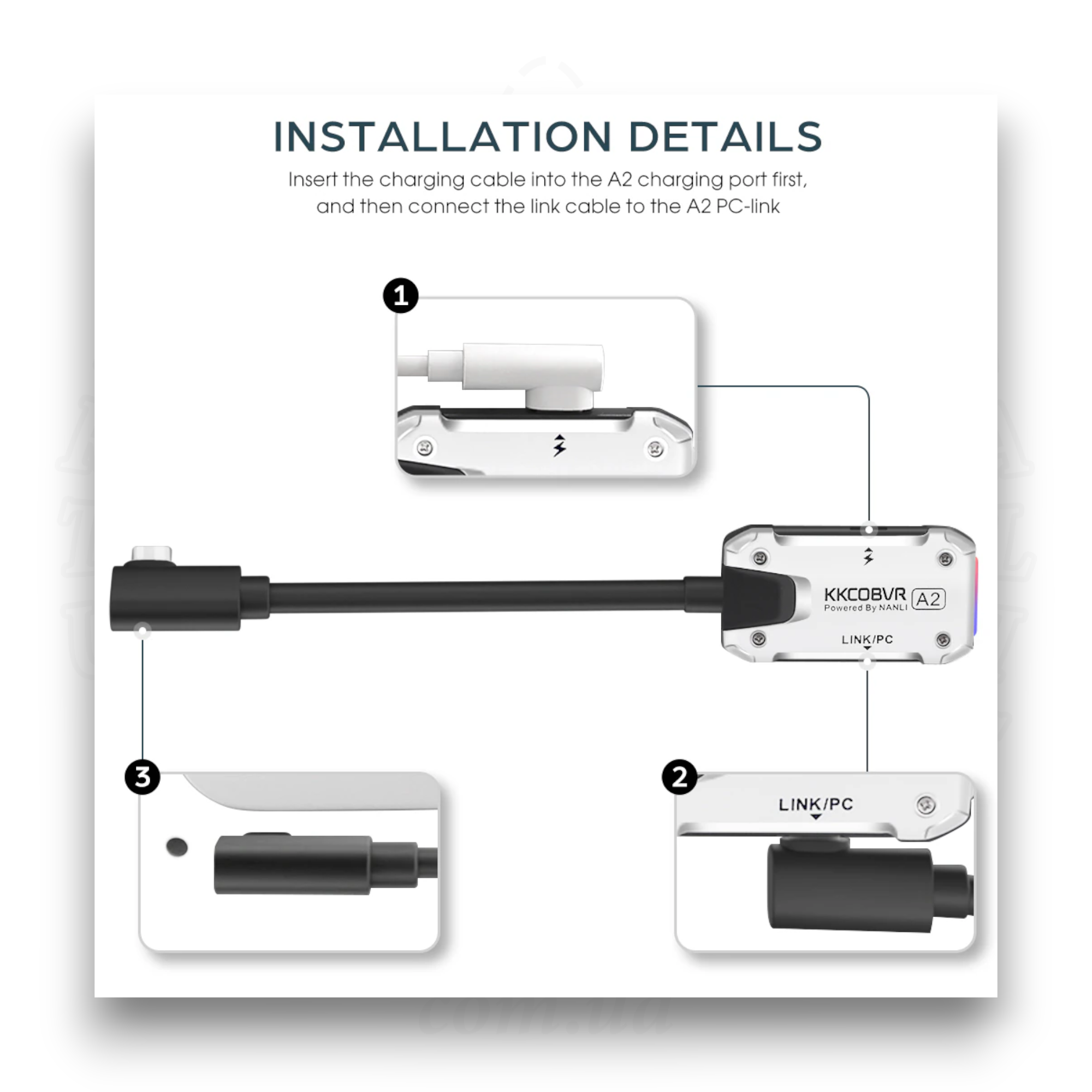 Адаптер стабілізатор передачі даних KKCOBVR A2 для Meta Quest 1/2/3/PRO (ACS-ASPDA2) - фото 2 Адаптер стабілізатор передачі даних KKCOBVR A2 для Meta Quest 1/2/3/PRO (ACS-ASPDA2) - фото 2