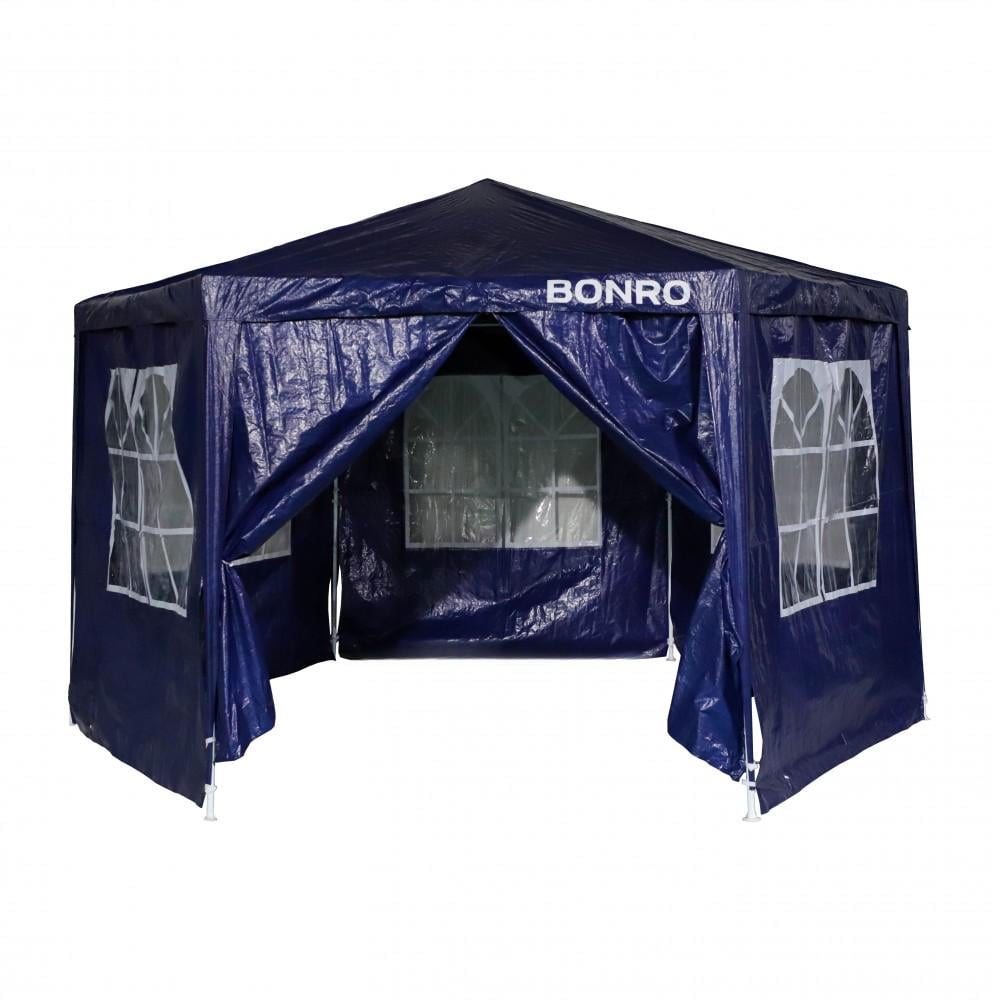Павильон садовый Bonro B-9007 6 стенок Синий (42400994)
