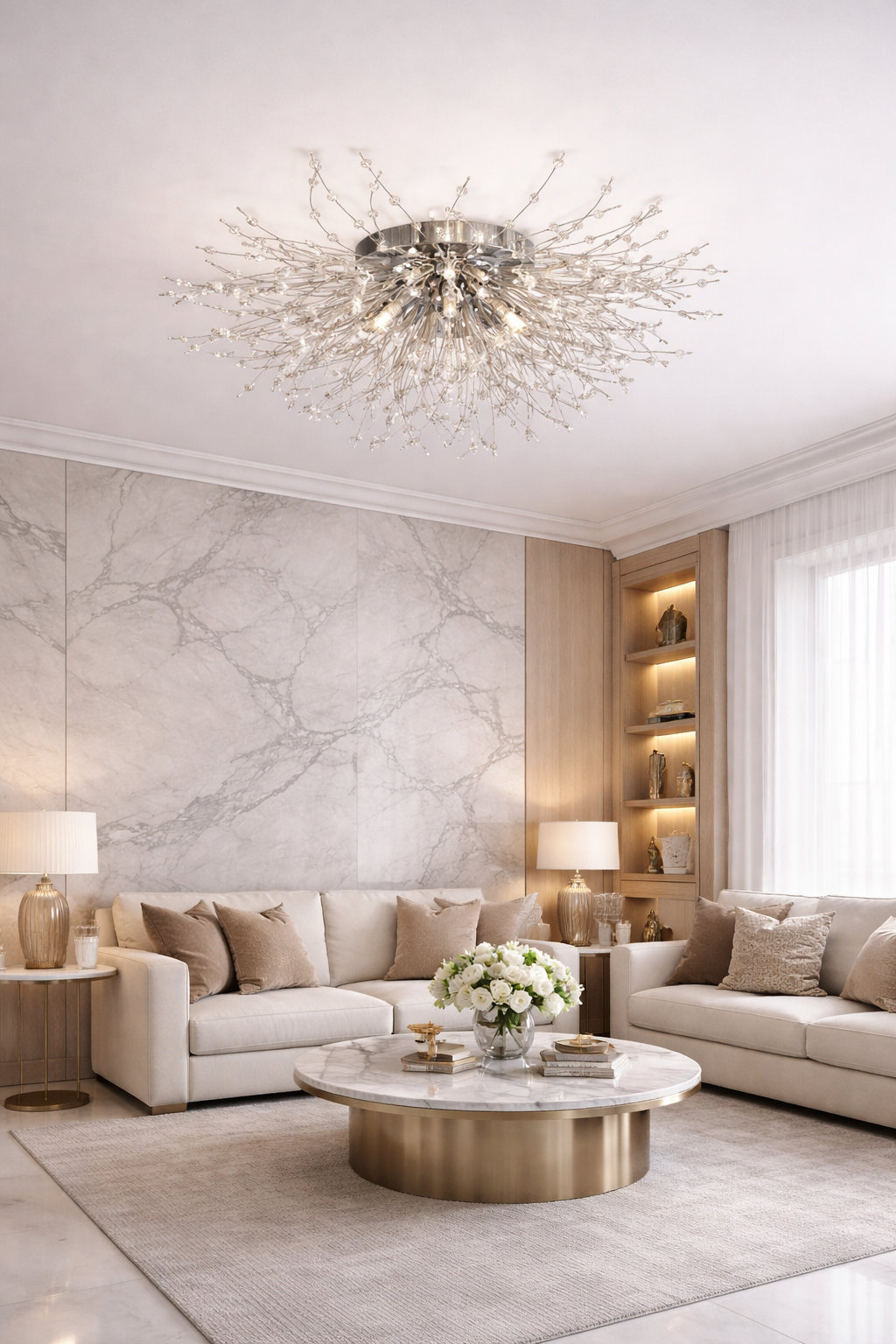 Люстра Galaxy Nova на 6 ламп G9 220V без ламп в комплекте (20152/6CH)